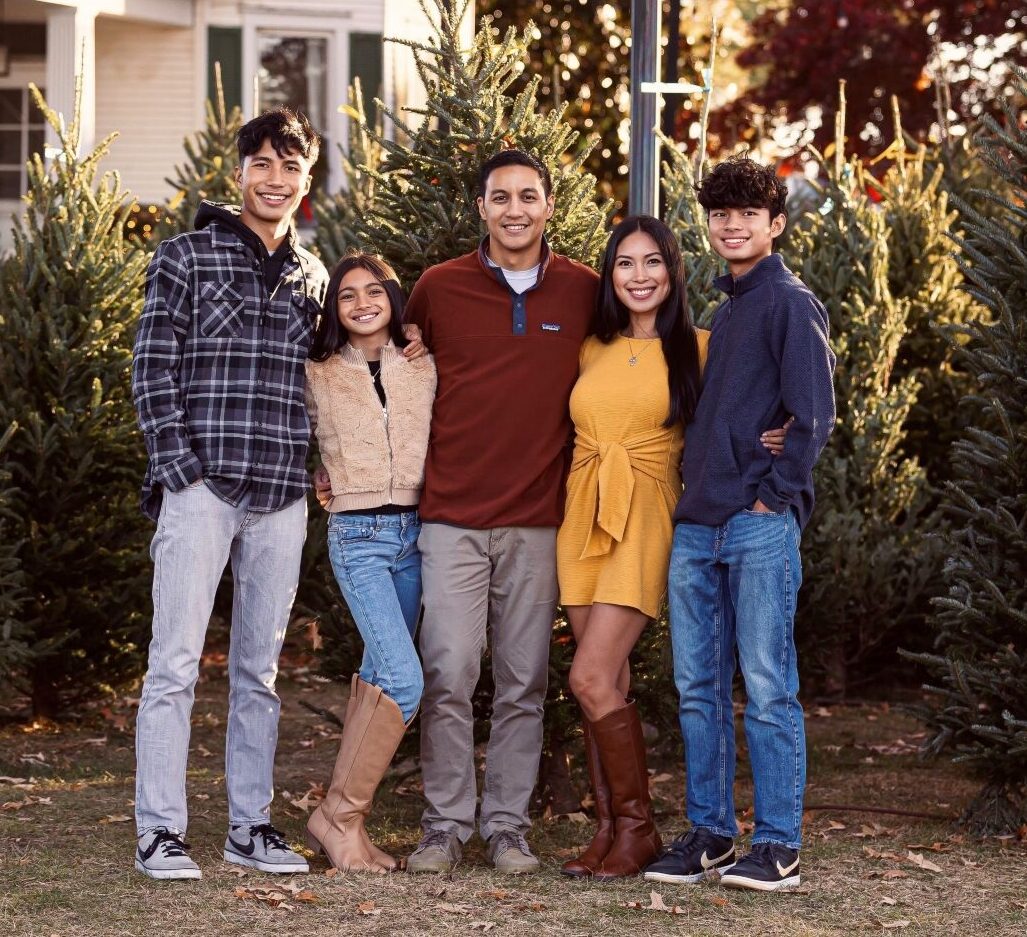 Dr. Gutierrez with family